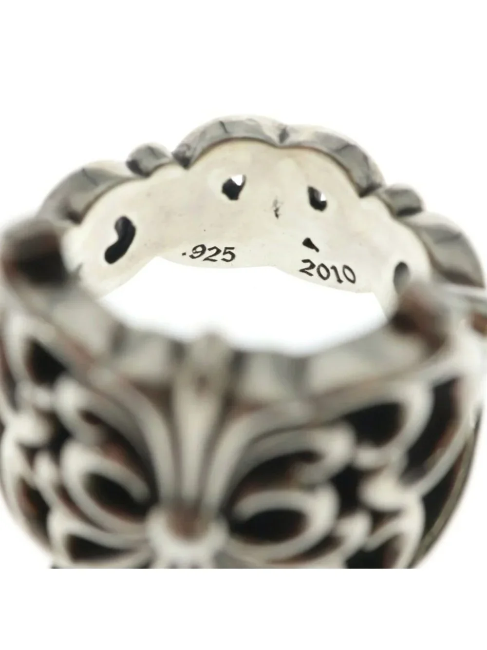 Chrome Hearts Rng Wrap Butterfly Ring Silver